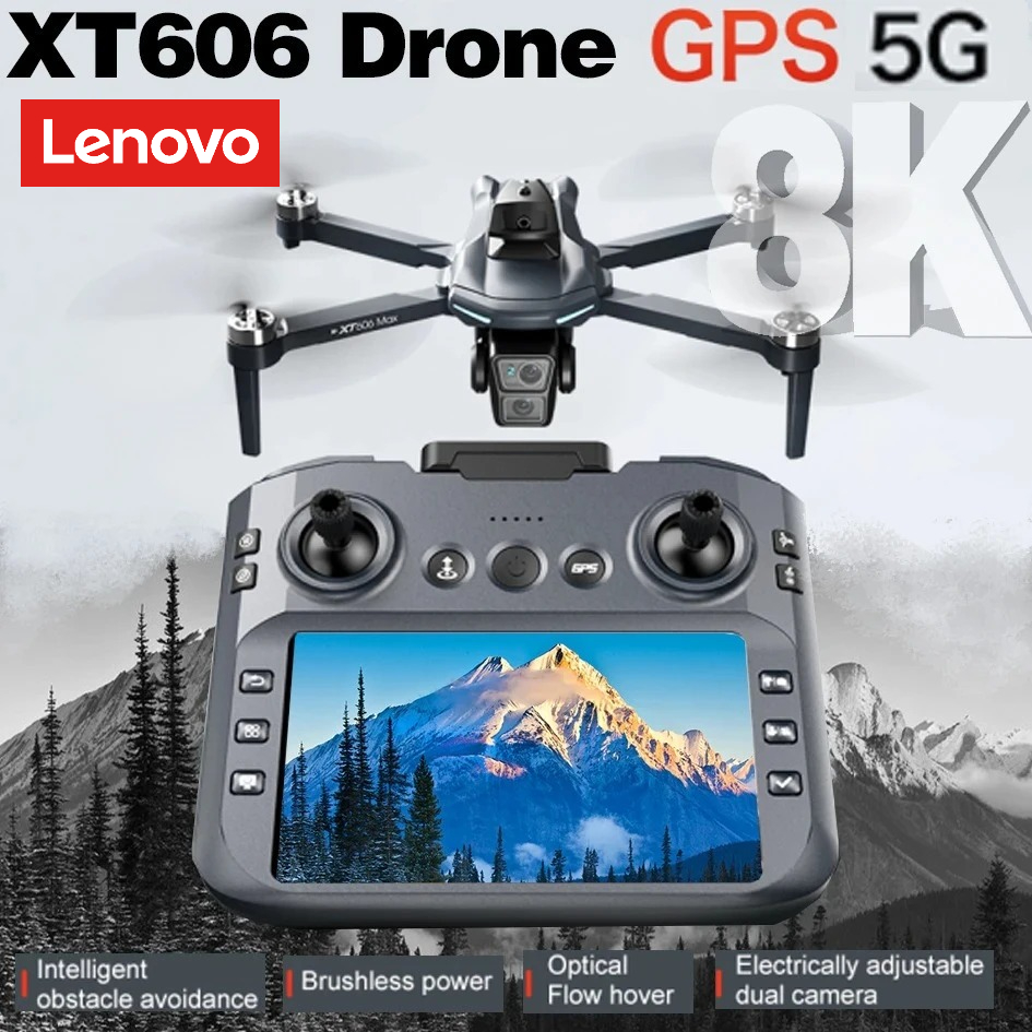 Drone Gps Mount - Drone Profesional Lenovo XT606 Kamera 8K