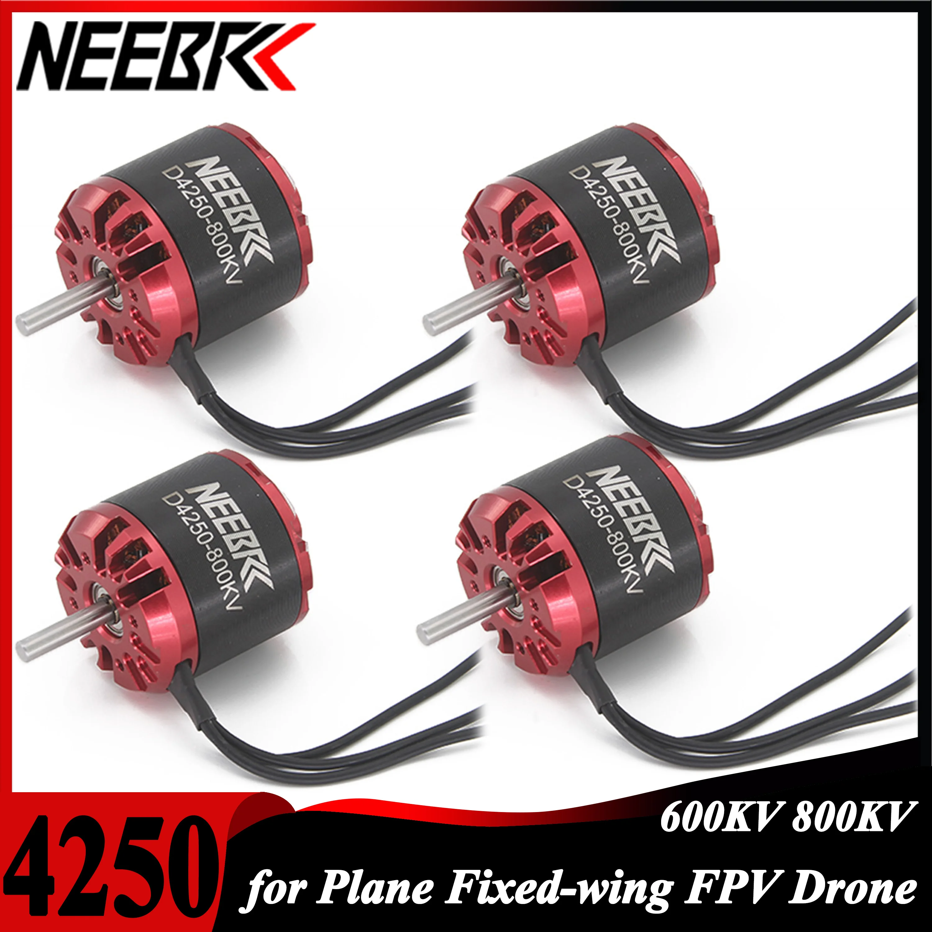 Drone Esc - 1/2/4 Buah NEEBRC 4250 Motor Tanpa