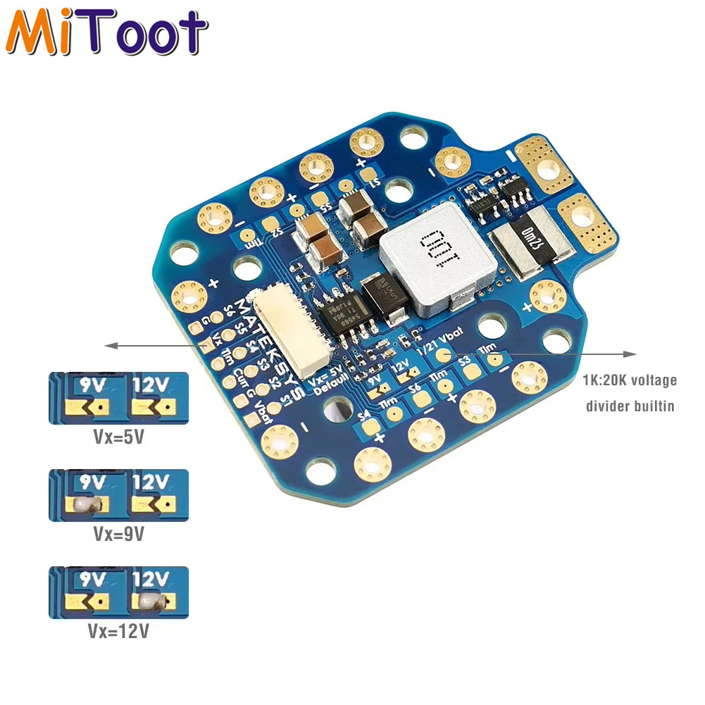 Drone Power Distribution Board - Mateksys PDB-HEX 12S Papan Distribusi Daya