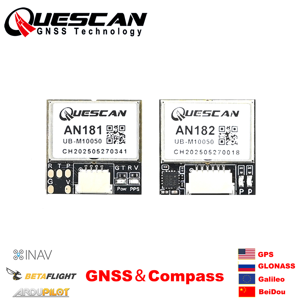 Drone Compass - Modul GPS GNSS QUESCAN 18mm M10