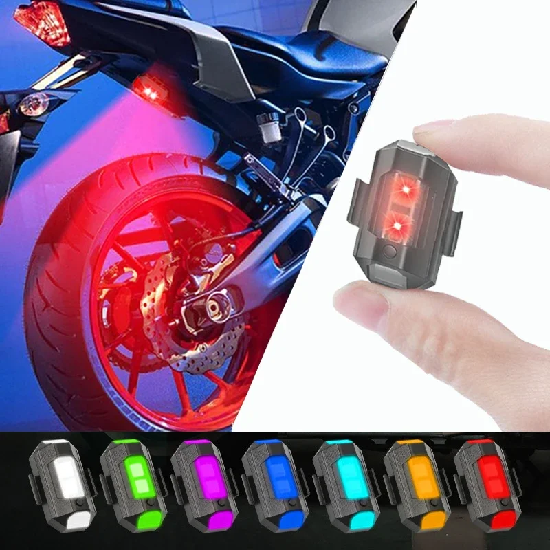 Drone Led Light - Lampu tembak Drone sepeda LED USB,