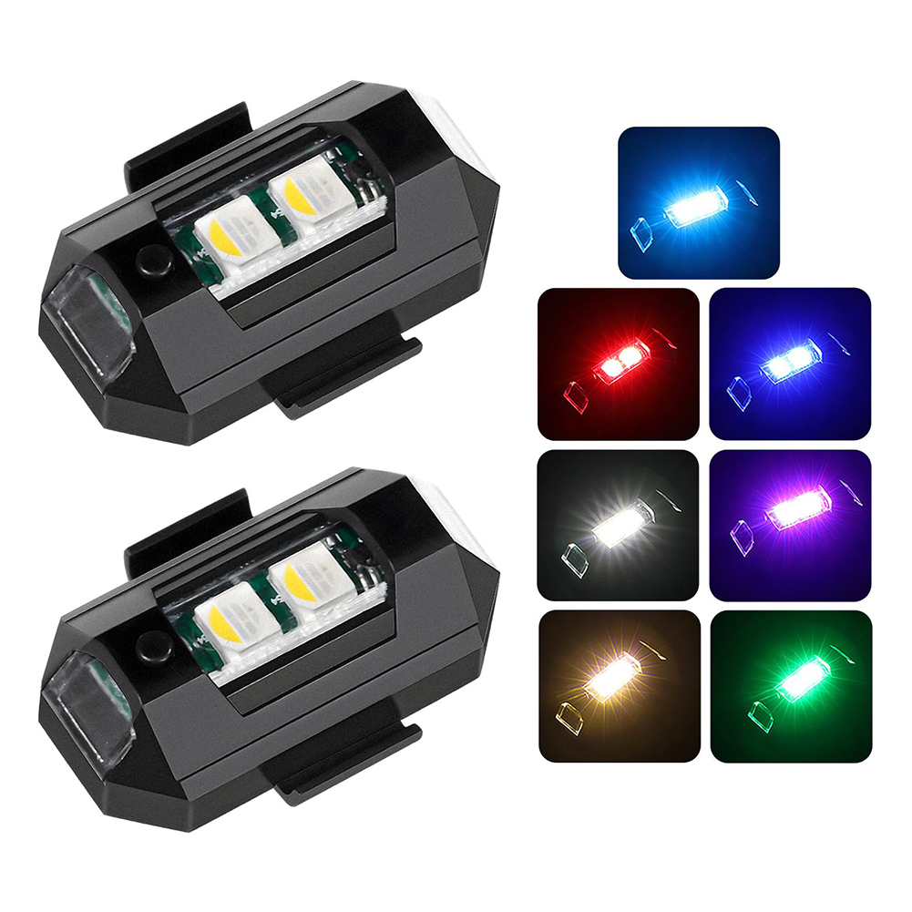 Drone Led Light - 2 Buah Lampu Strobo LED Mini
