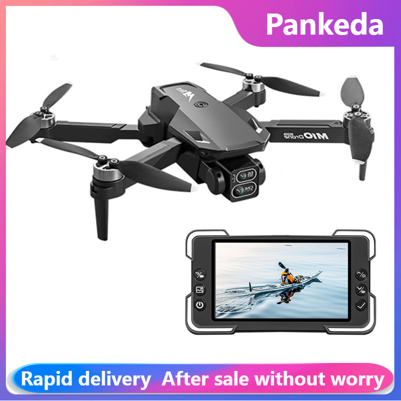 Drone Gimbal - Drone Kamera M10 dengan Remote Kontrol