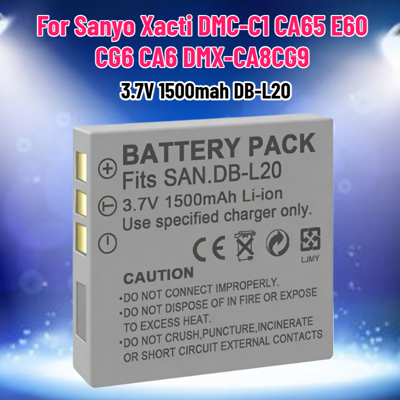 Drone Camera - Baterai 3.7V 1500mah DB-L20 untuk Kamera