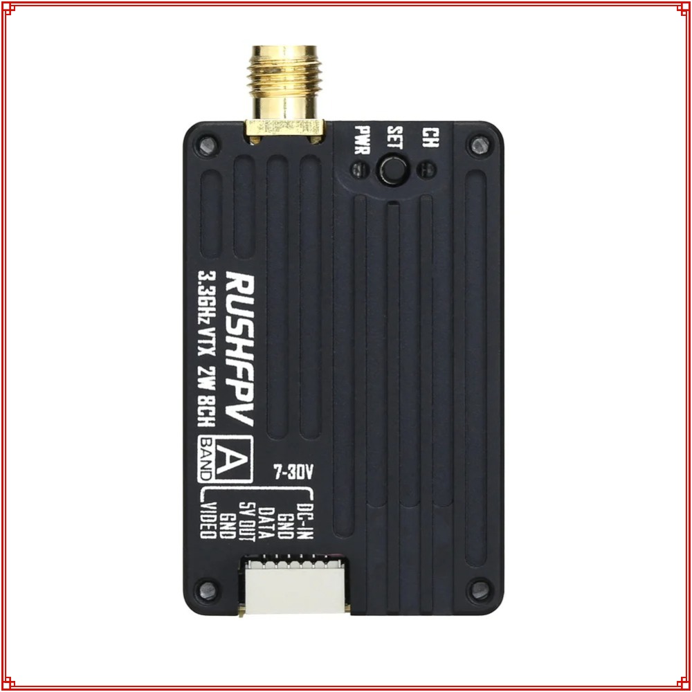 2026 RUSHFPV 3.3G 2W VTX Trans - Drone Transmitter ulasan dan harga