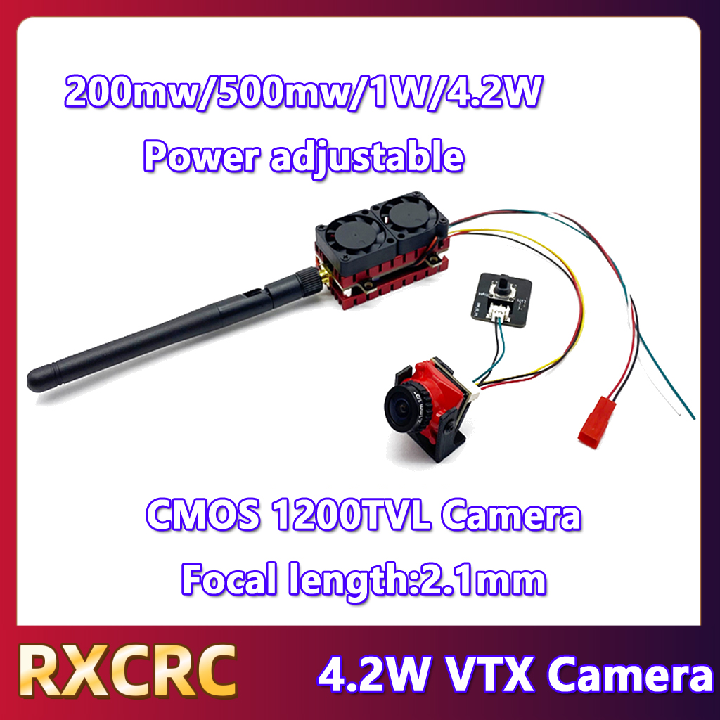 RXCRC 5.8G 48CH 4.2W Pemancar  - Drone Transmitter ulasan dan harga