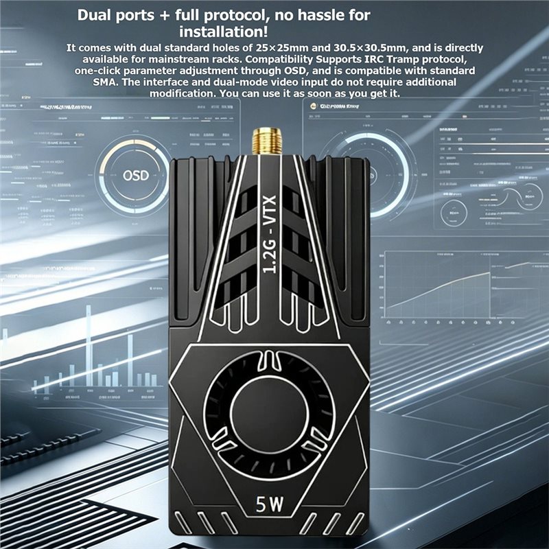 VTX Untuk Pemancar Video FPV 1 - Drone Antenna ulasan dan harga