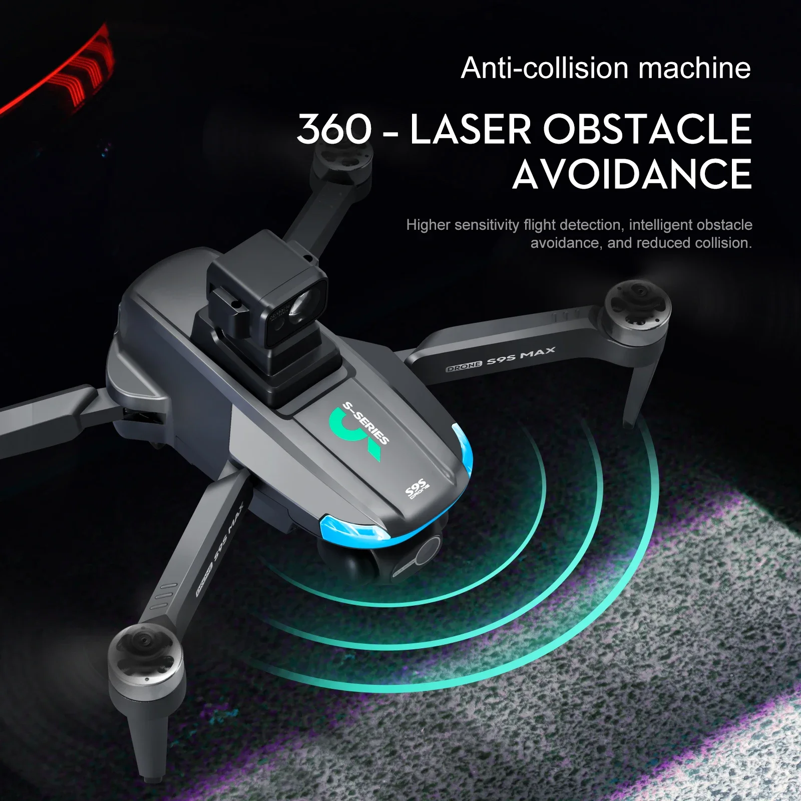 Drone MINI S9S MAX Baru 4K 2 S - Drone Gps Module ulasan dan harga