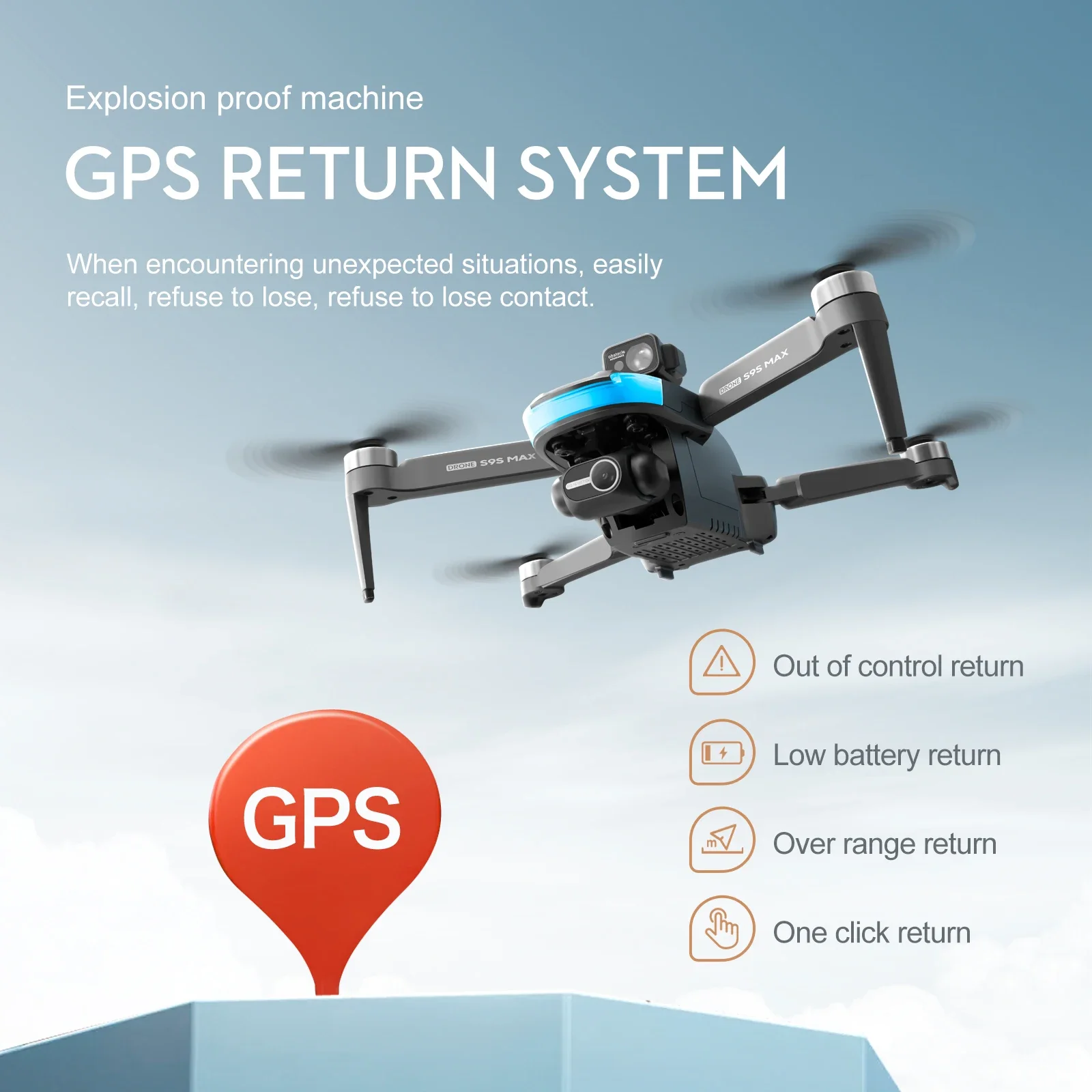 Drone MINI S9S MAX Baru 4K 2 S - Drone Gps Module ulasan dan harga