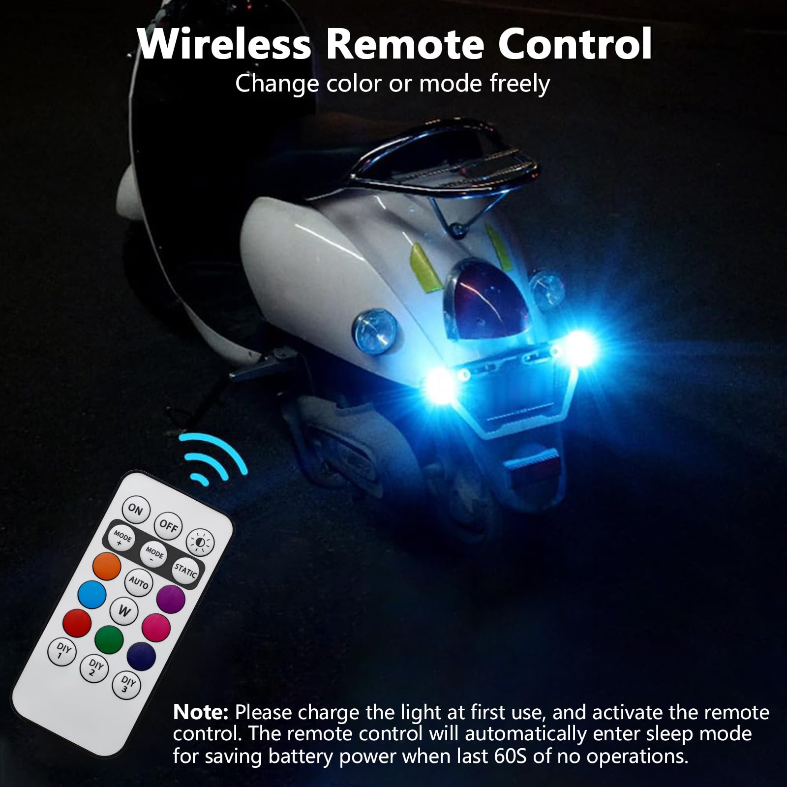 4 Pcs Lampu Strobo LED dengan  - Drone Led Light ulasan dan harga