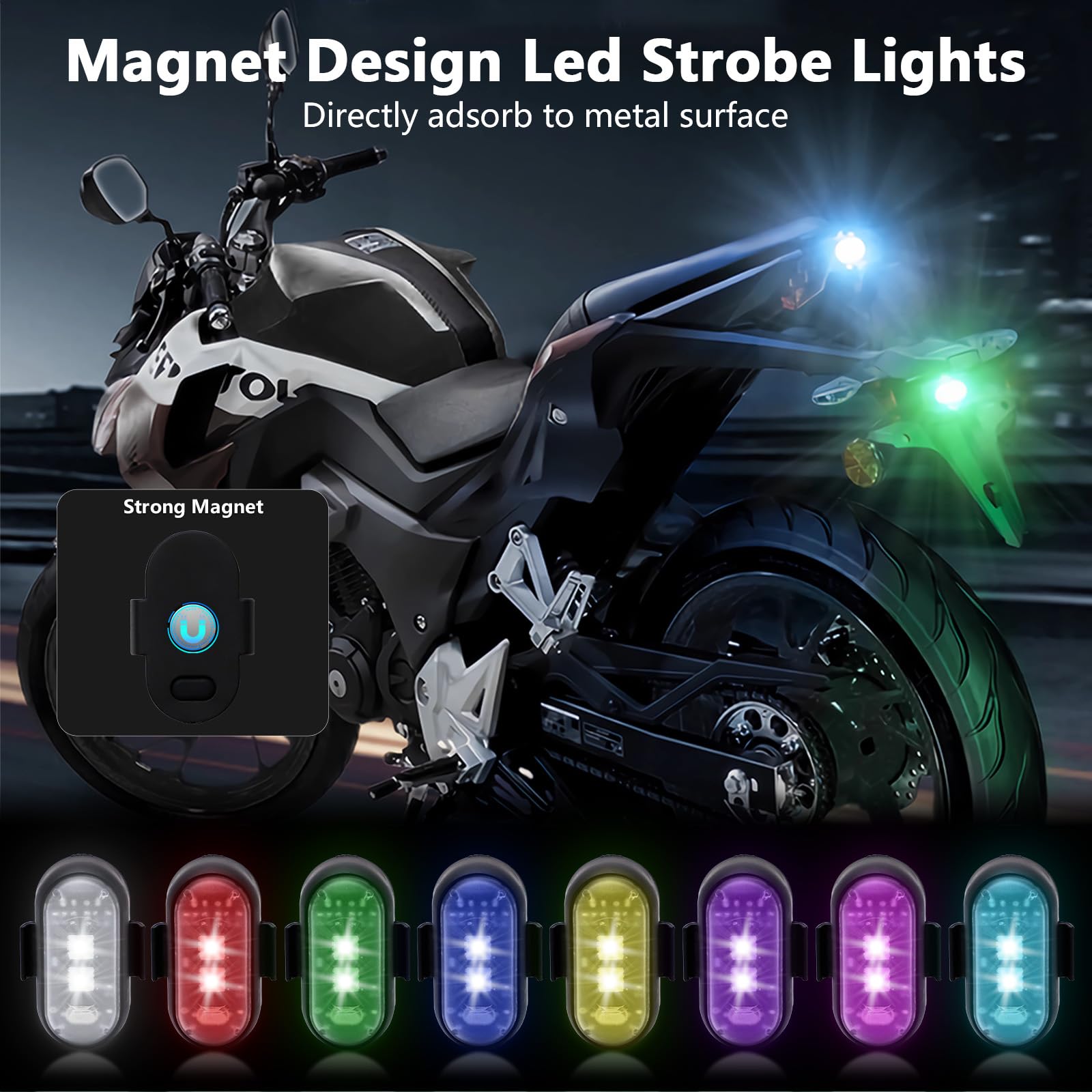 4 Pcs Lampu Strobo LED dengan  - Drone Led Light ulasan dan harga