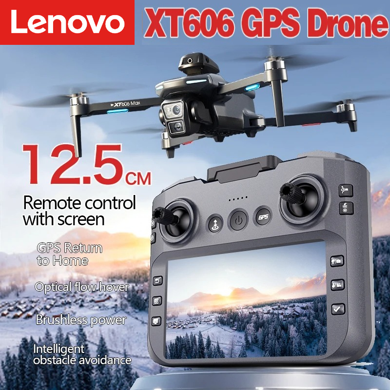 Drone Lenovo XT606 MAX GPS 4K  - Drone Gps Mount ulasan dan harga
