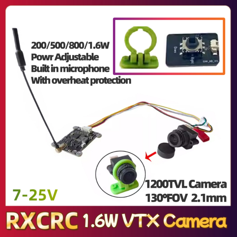 Modul RXCRC 5.8G 48CH 1.6W VTX - Drone Transmitter ulasan dan harga