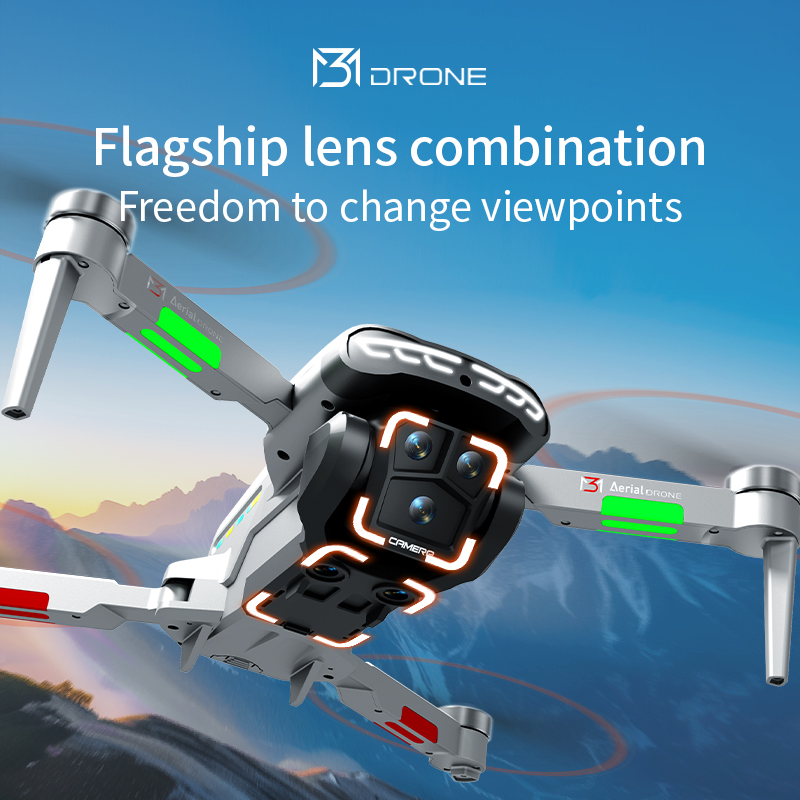 M3 Drone Profesional 4K HD Fot - Drone Gimbal ulasan dan harga