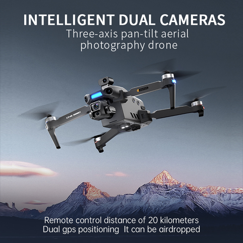 Drone Kamera Ganda 8K Baru 202 - Drone Gps Module ulasan dan harga
