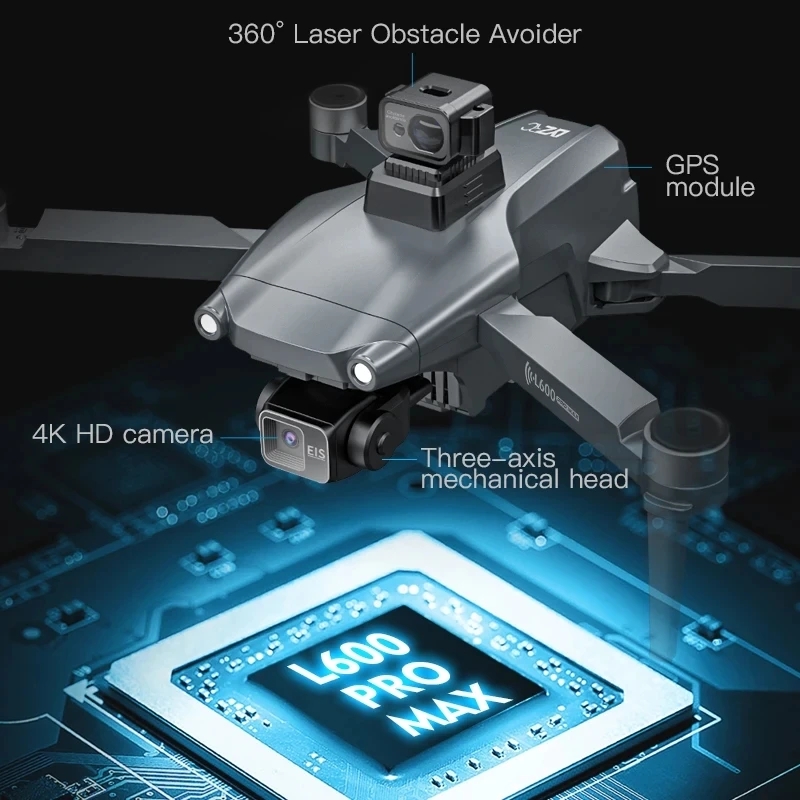 L600 PRO MAX Drone GPS profesi - Drone Gps Module ulasan dan harga