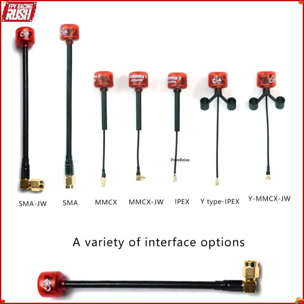 Antena FPV RUSHFPV Cherry/Ante - Drone Antenna ulasan dan harga
