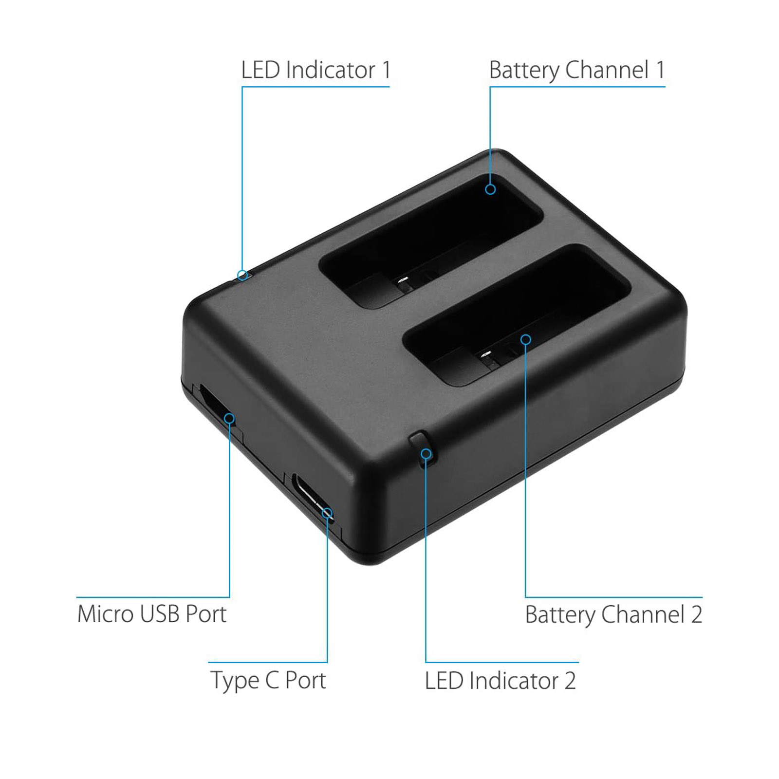 Cocok untuk Pengisi Daya GOPRO - Drone Camera ulasan dan harga
