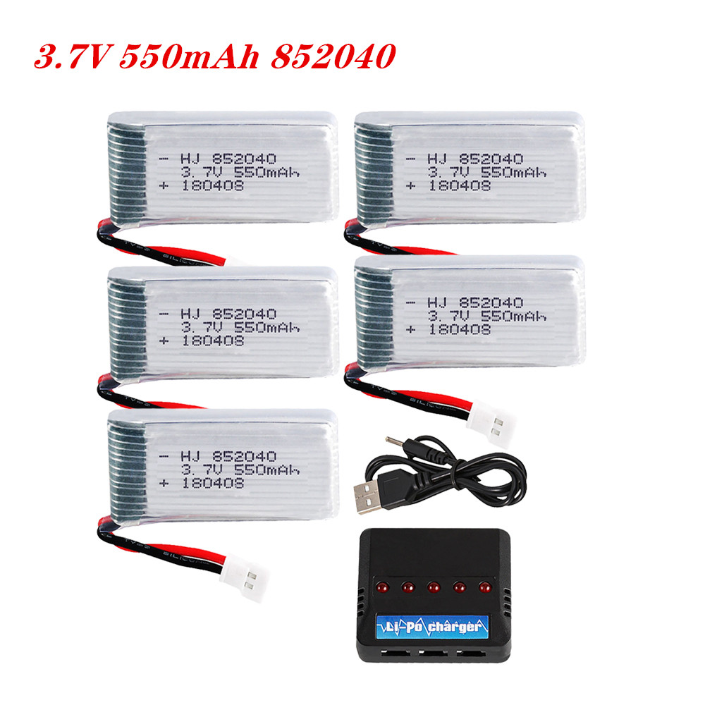 3.7V 550mAh 25C Lipo baterai 8 - Drone Charger ulasan dan harga