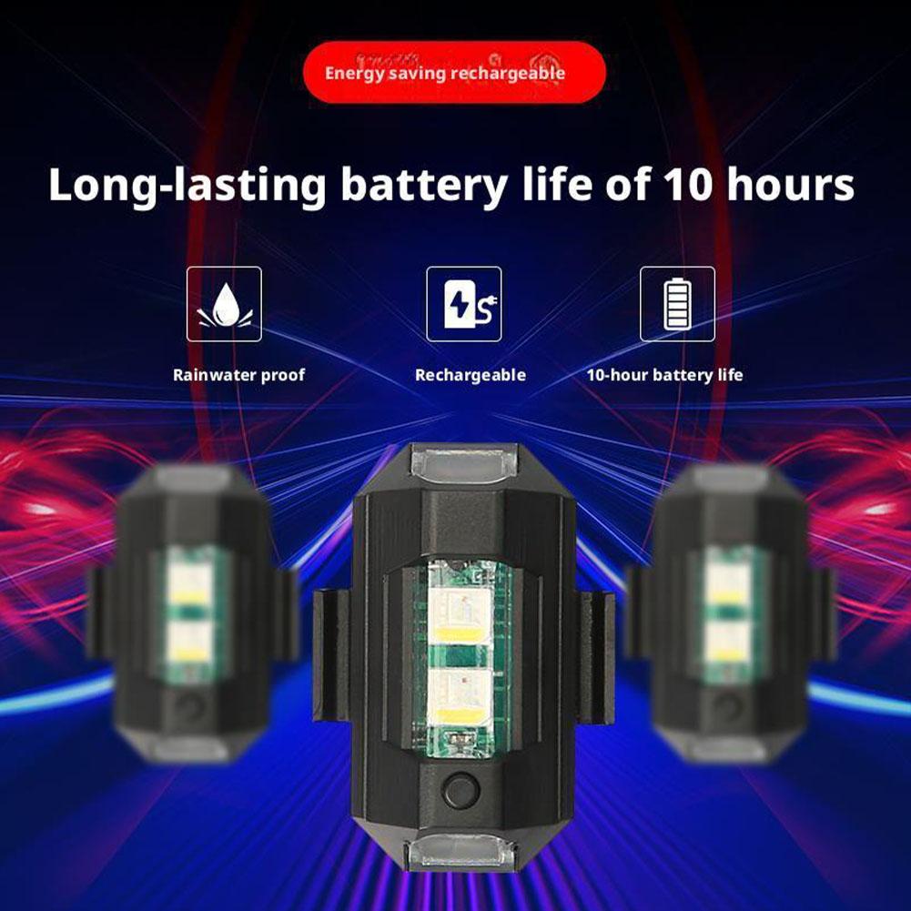 2 Buah Lampu Strobo LED Mini D - Drone Led Light ulasan dan harga