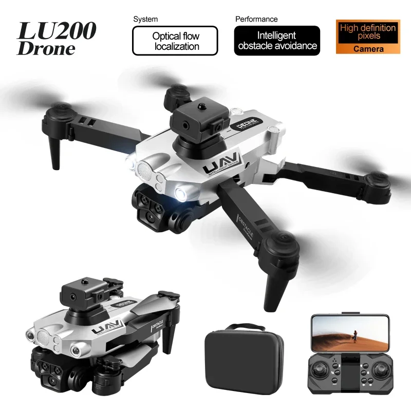 LU200 8K GPS Drone Kamera Tiga - Drone Gps Mount ulasan dan harga
