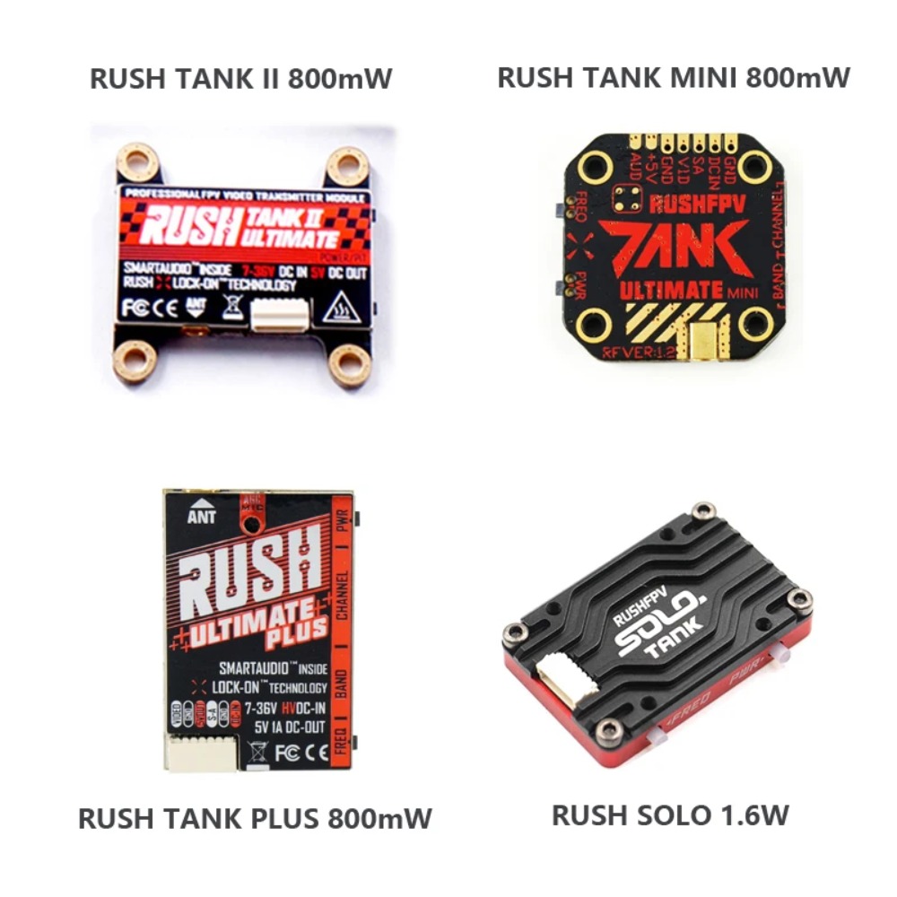 RUSH TANK Ultimate II/Mini/ PL - Drone Transmitter ulasan dan harga