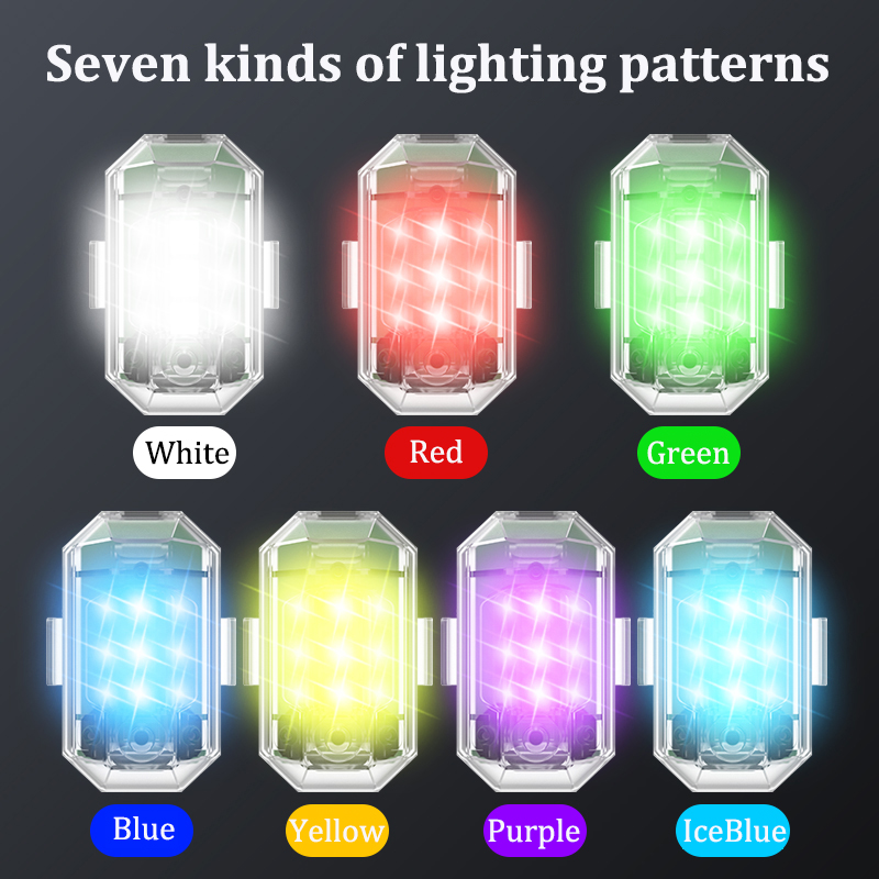 1/2/4 Buah Lampu Strobo Drone  - Drone Led Light ulasan dan harga