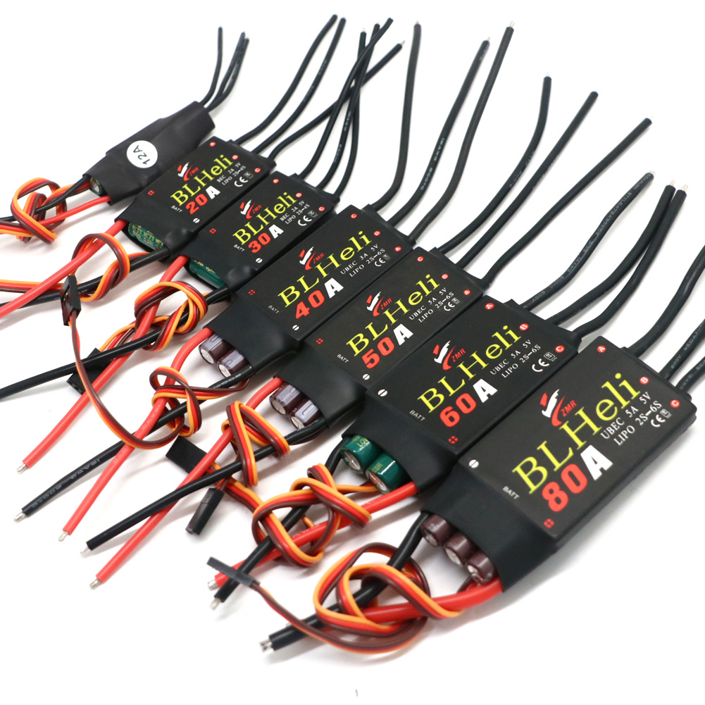 BLHeli Tanpa Sikat ESC 80A 12A - Drone Esc ulasan dan harga